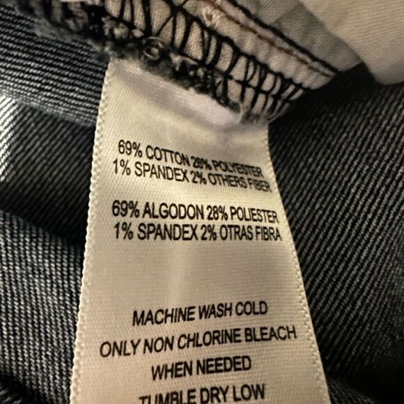 NWT DKNY Women’s Blue Jean Mini Skirt Raw Hem - Size 6 - Picture 8 of 8